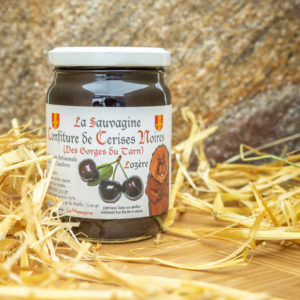 Confiture Cerises noires - La Sauvagine