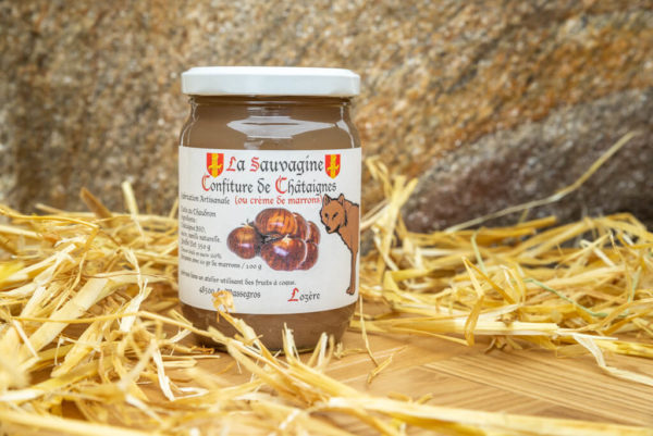 Confiture Chataignes - La Sauvagine