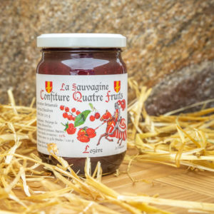 Confiture Quatre fruits - La Sauvagine
