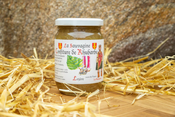 Confiture Rhubarbe - La Sauvagine