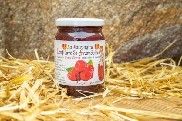 Confiture Framboises - La Sauvagine