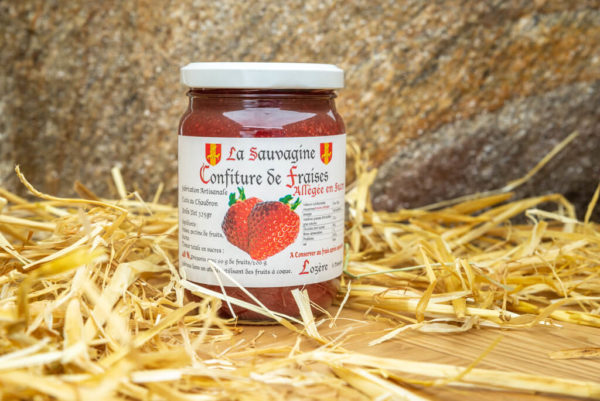 Confiture Fraise - La Sauvagine