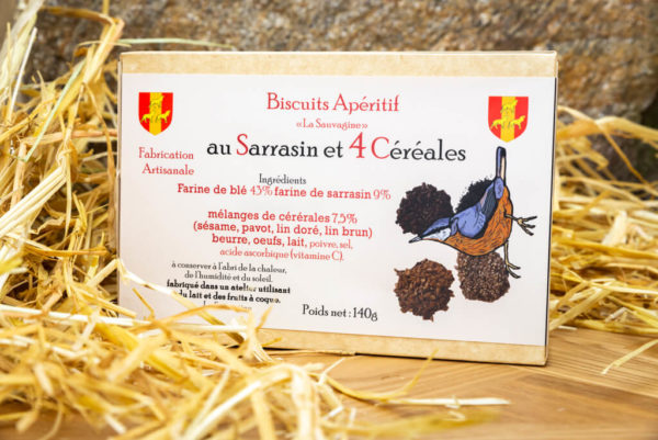 Biscuits 4 céréales - La Sauvagine