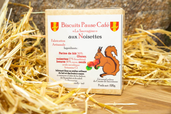 Biscuits Noisettes - La Sauvagine